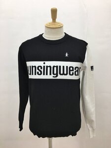 マンシングウェア Munsingwear カットソー M ブラック系 2409WS123