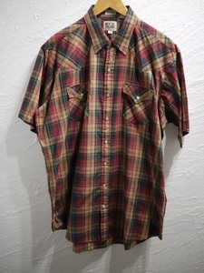 ELY CATTLEMAN エリーキャトルマン 半袖ウエスタンシャツ ボタンシャツ s/s Western shirt 5066