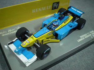 PMA ミニチャンプス 1/43 2002年 ルノー F1 チーム ランチバージョン J・トゥルーリ ＃14