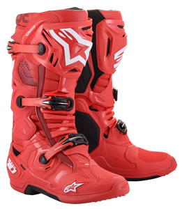 US 09 (約26.5cm) ALPINESTARS アルパインスターズ TECH 10 ブーツ レッド SZ 09