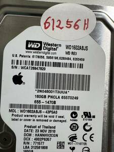 160GB 動作確認済み HDD SATA Western Digital WD ハードディスク 202409281536 3.5インチ PCハードディスク