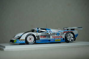 1/43 ルマン spark TOYOTA 88C #36 1988 Le Mans 24h トヨタ トムス tom