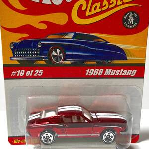 1968 Mustang Hot Wheels Classics レッド ★ラスト1台★ マスタング