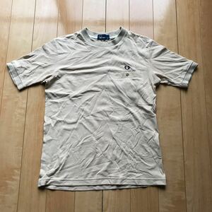 フレッドペリー クルーネックTシャツ 180-1-321 メンズ XS ベージュ