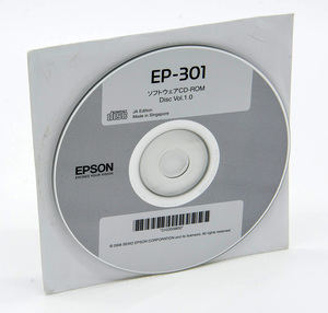 Epson EP-301 ソフトウェア CD-ROM Disc Vol.1.0 中古 ディスクのみ