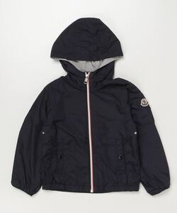 「MONCLER」 「KIDS」ジップアップブルゾン - ネイビー キッズ