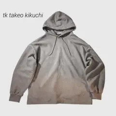 良品★tk takeo kikuchi オータムスエードライクパーカーM