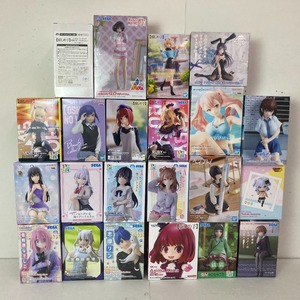 04wy6550●【1円～】美少女プライズフィギュア 22個まとめ売り 桜島麻衣 加藤恵 星野ルビー アーリャ なでしこ 猫猫他 中古品【同梱不可】