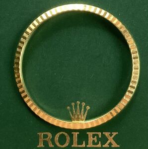 メンズ 純正 YG ベゼル 750 K18 ロレックス 16233 16238 18038 18238 コンビ ROLEX DATEJUST DAY-DATE bezel デイトジャスト デイデイト a