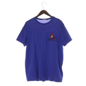 モンクレール MONCLER MAGLIA T-SHIRT Tシャツ 半袖 プルオーバー クルーネック L 青 ブルー /SY ■OS メンズ