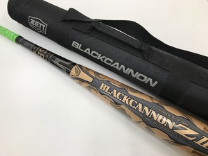 ゼット ZETT ブラックキャノンZ II 野球 軟式バット 84cm/720g平均/69.5mm ケース付き BASEBALL 野球の魅力 BCT35804