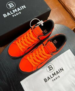 新品　BALMAIN　バルマン　メンズ　スニーカー　スポーツシューズ　39-44　サイズ選択可能