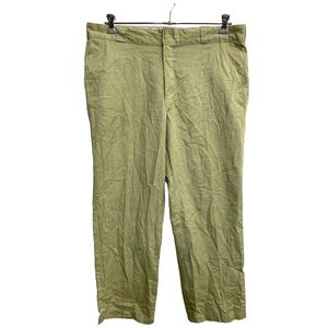 Dickies 874 デニムパンツ W40 ディッキーズ オリジナルフィット ビッグサイズ ベージュ 古着卸 アメリカ仕入 2404-645