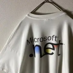 入手困難 Microsoft ワンポイント デカロゴ Hanes XL 90s