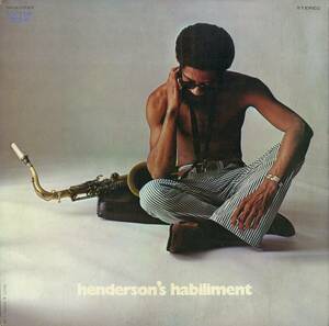 A00595559/LP/ジョー・ヘンダーソン with 市川秀男、稲葉国光、日野元彦「Hendersons Habilimen (1971年・SMJX-10123・バップ・モードジ