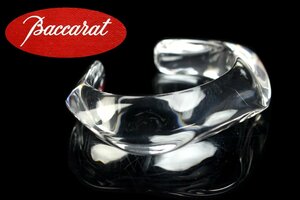 Baccarat バカラ クリスタル クリアカラーバングル