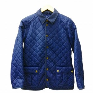 ラルフローレン RALPH LAUREN キルティング ジャケット ネイビー Sサイズ相当 ■GY09 レディース