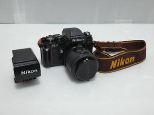 【ジャンク】NIKON ニコン F3AF ボディー レンズ AF-NIKKOR 80mm F2.8 ファインダー AF FINDER DX-1 動作未確認 現状渡し品☆