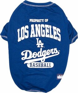 【Sサイズ】大谷翔平 MLB メジャーリーグ オフィシャル ロサンゼルスドジャース Tシャツ ペット用 Los Angeles Dodgers Dog Cat TShirt