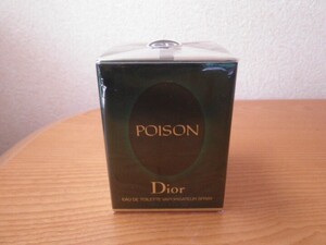 【希少品】シュリンク未開封(^^ゞ フルボトル 100mlトワレ「POISON：プアゾン」EDT-SP（スプレー）◎りんごボトル_/_/交渉OK！匿名OK！_/_/