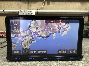 トヨタ純正　50プリウスOP　9インチモデル　流用OK　2019年データ　DSZT-YC4T　程度良好　地デジ・HDMI・DVDビデオ　新品アンテナ付属☆