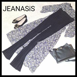 JEANASiS ジーナシス レギンス スパッツ フルレングス ブラック M