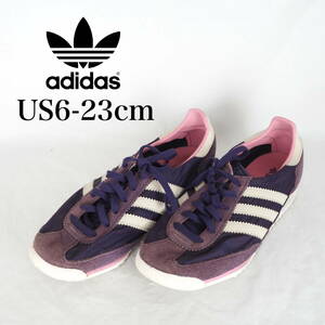 MK6666*adidas*アディダス*レディーススニーカー*US6-23cm*紫×ピンク*