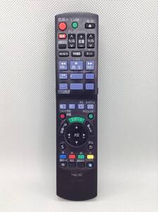 C343◇Panasonic パナソニック BD用 ブルーレイレコーダー リモコン N2QAYB000740【訳あり】240405