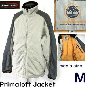 ティンバーランド/Timberland★ハイテク超極暖/PRIMALOFT/プリマロフトジャケット【メンズM/ライトグレー系】Jacket/Jumper◆pBH618