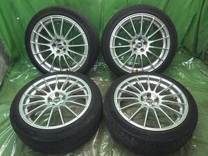 エンケイRS05 18インチ MICHELIN パイロットスポーツ4(4本)【中古】