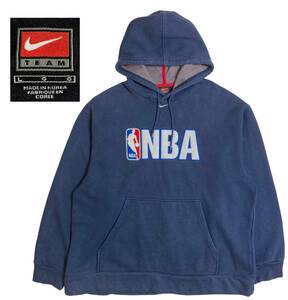 NIKE TEAM 00s NBA パーカー スウェット L ナイキ ビンテージ センタースウッシュ