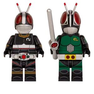 即納　2体セット 仮面ライダー ブロック ミニフィグ レゴ LEGO 互換 ミニフィギュア　el 1