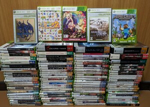 【ジャンク】【1円スタート】XBOX360/エックスボックス360 ゲームソフト 大量 約100本まとめ売り 【A158】