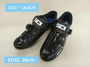 26_【新品・未使用】SIDI　シディ　KAOS　カオス　ロードシューズ　EU42