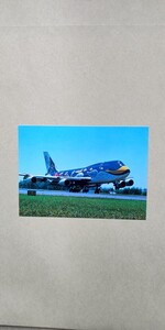 全日空 ANA ボーイング747-400 マリンジャンボ ポストカード 非売品