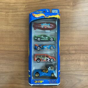 2000 未開封 スポーツ ホットウィール HOT WHEELS ギフトパック アメリカ 雑貨 ミニカー 5台 アメ車 パン blimp 飛行船 セミ ファスト