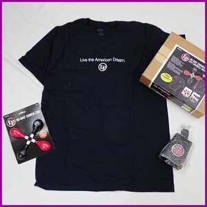 ◆未使用 LPMUSIC/Latin Percussion LP015 HI-HAT CHICKITA LP20NYS CITY COWBELL PACK/外箱・Tシャツ付き&0000005306