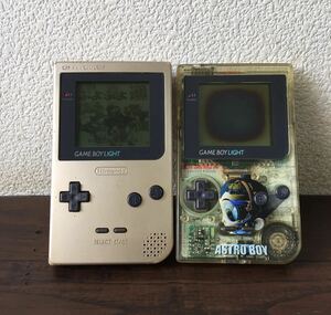 任天堂 Nintendo ゲームボーイライトMGB-101 まとめ2台セット 動作確認済み 現状渡し