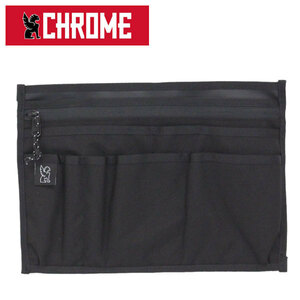 CHROME (クローム クロム) AC-199 MESSENGER ORGANIZER 2.0 メッセンジャー オーガナイザー BLACK CH244