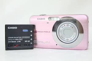 【返品保証】 カシオ Casio Exilim EX-Z85 ピンク 3x バッテリー付き コンパクトデジタルカメラ M2222