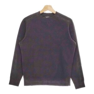 5-0109M∞A.P.C. PULL LIMIT 19PC カットソー 24192-1-80421 スウェット ブラック アーペーセー 252088