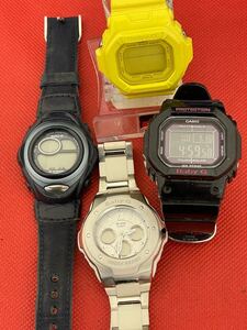 CASIO カシオ Baby-G4点まとめジャンク品管理番号1-A74