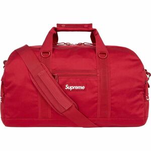 【新品未使用】 22AW 23 新作 新品 Supreme シュプリーム DUFFLE BAG ダッフルバッグ 鞄 かばん RED レッド 赤色 即決早い者勝ち