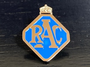 RAC エナメル ピンバッチ ピンバッジ 英国製