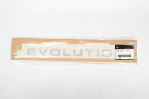 ★三菱純正新品★パジェロ エボリューション サイドエンブレム EVOLUTION V55W 1個