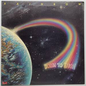 【レア　イタリア盤LP　ゲートホールド仕様】◆レインボー　RAINBOW ◆ DOWN TO THE EARTH◆BLACKMORE/DEEP PURPLE