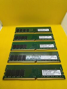 Sanmax 8GB 1Rx8 PC4-2400R-UA0-11 デスクトップPC用DDR4メモリ　8GB5枚セット計40GB 管D5