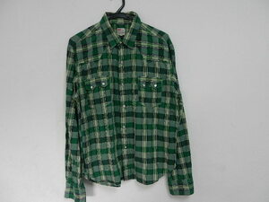 ＪＥＬＡＤＯ　WESTERN SHIRTS　グリーン　サイズ　ＸＬ　ジェラード　ウエスタンシャツ　