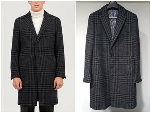 22AW 定価11万 超美品 TOMORROWLAND PILGRIM ピルグリム Loro Piana ロロピアーナ SURI ALPACA ウールアルパカ チェスターコート メンズ 46