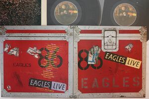 2discs LP Eagles Live P558990Y ASYLUM /00500